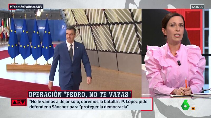 El aviso de Ángeles Caballero al PP sobre la carta de Sánchez: "Debería estar más al día de las nuevas masculinidades que hay en España"