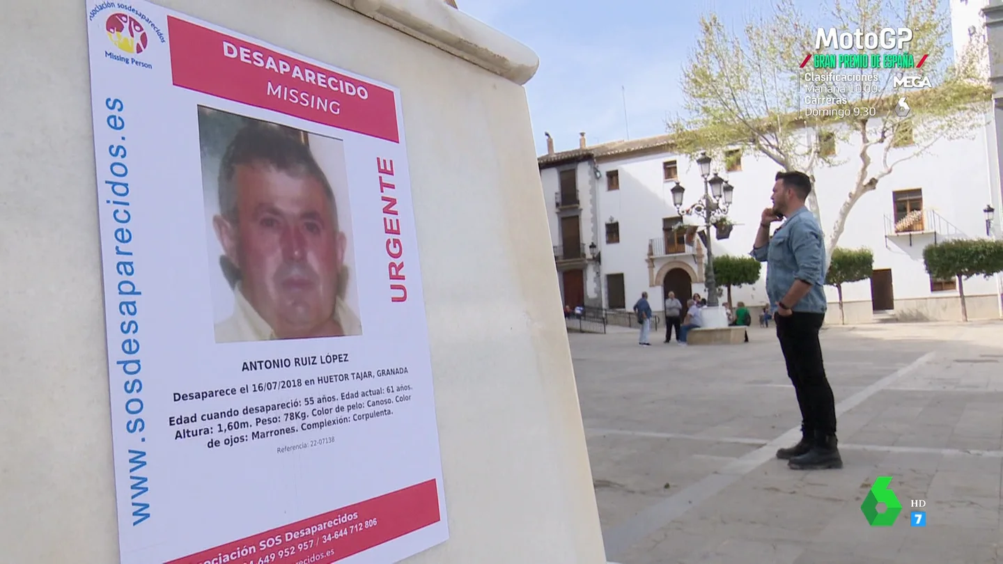 Antonio Ruiz, desaparecido en Granada Antonio Ruiz, desaparecido en Granada