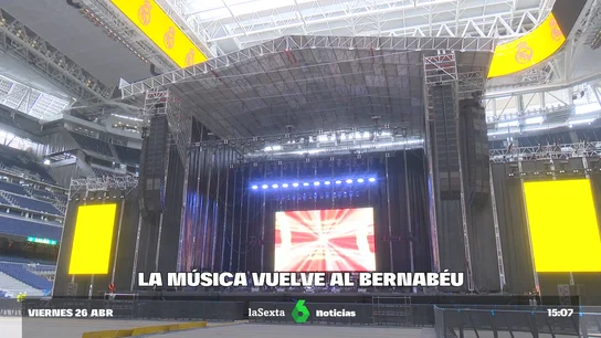 Nuevas gradas, más capacidad y una acústica mejorada: así es el nuevo Bernabéu como recinto de conciertos Nuevas gradas, más capacidad y una acústica mejorada: así es el nuevo Bernabéu como recinto de conciertos