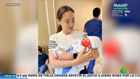 Tamara Falcó con el tercer hijo de Ana Boyer y Fernando Verdasco Isabel Presyler, tras el nacimiento del tercer hijo de Ana Boyer y Fernando Verdasco: "Falta Tamara Falcó"