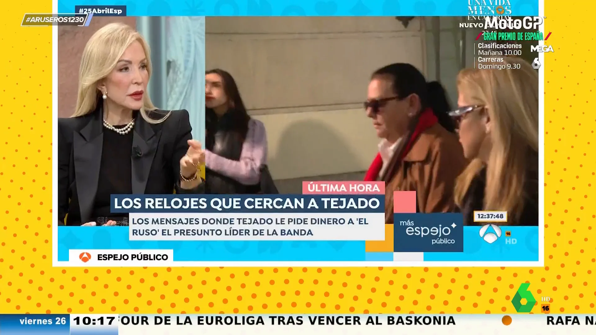 Carmen Lomana, sobre Antonio Tejado: "Cualquiera que le conociera sabía cómo estaba. Tenía la olla para Camboya"