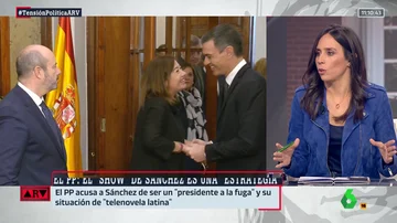 Pilar Velasco desvela la respuesta de &quot;cargos muy cercanos a Pedro Sánchez&quot; sobre su decisión del lunes