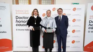 Vicente Vallés, doctor &#39;honoris causa&#39; por la Universidad Internacional de Valencia