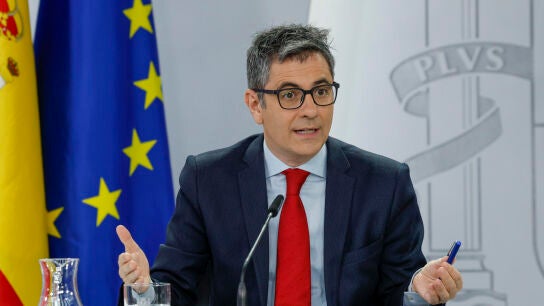 El ministro de la Presidencia, F&eacute;lix Bola&ntilde;os
