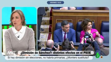 Tania Sánchez opina sobre la decisión de Sánchez