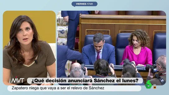 MVT MARÍA LLAPART: "Veo al PSOE asumiendo que a partir del lunes la situación puede ser todavía más complicada" MVT MARÍA LLAPART: "Veo al PSOE asumiendo que a partir del lunes la situación puede ser todavía más complicada"