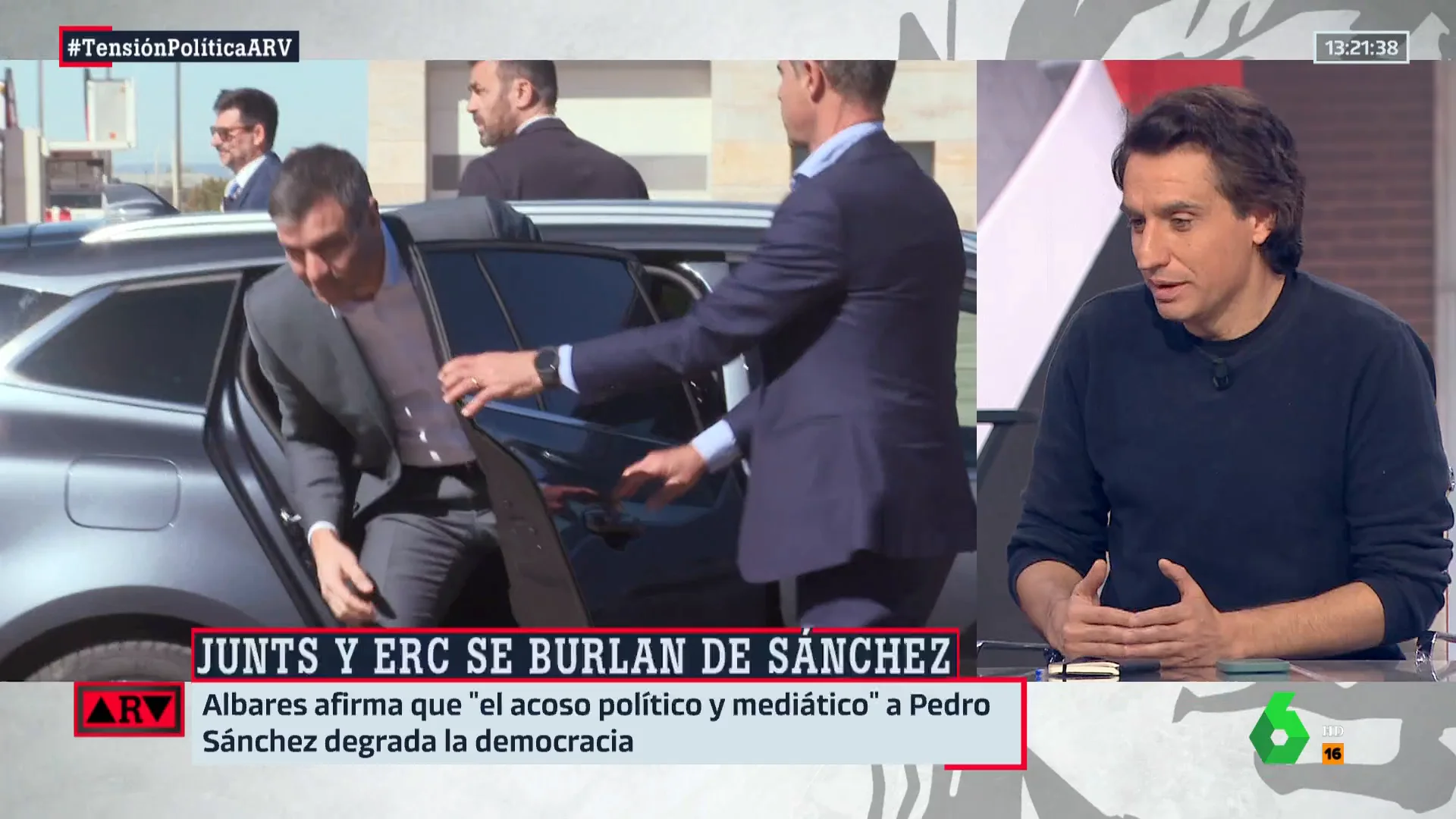 Lluís Orriols en Al Rojo Vivo