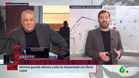 Valdivia: "La intenci&oacute;n del PSOE es que el presidente se replantee su decisi&oacute;n pero la posibilidad de que vaya gana peso"