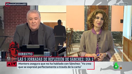 Entrevista a María Jesús Montero en ARV Entrevista a María Jesús Montero en ARV