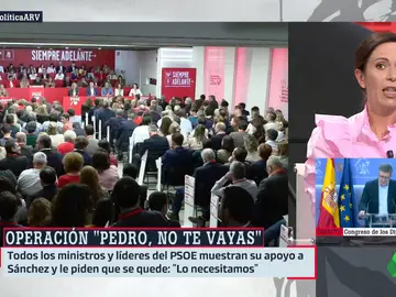 ARV - El mensaje de Ángeles Caballero sobre Pedro Sánchez: &quot;¿En qué momento fomentamos que todo vale porque va en el cargo?&quot;