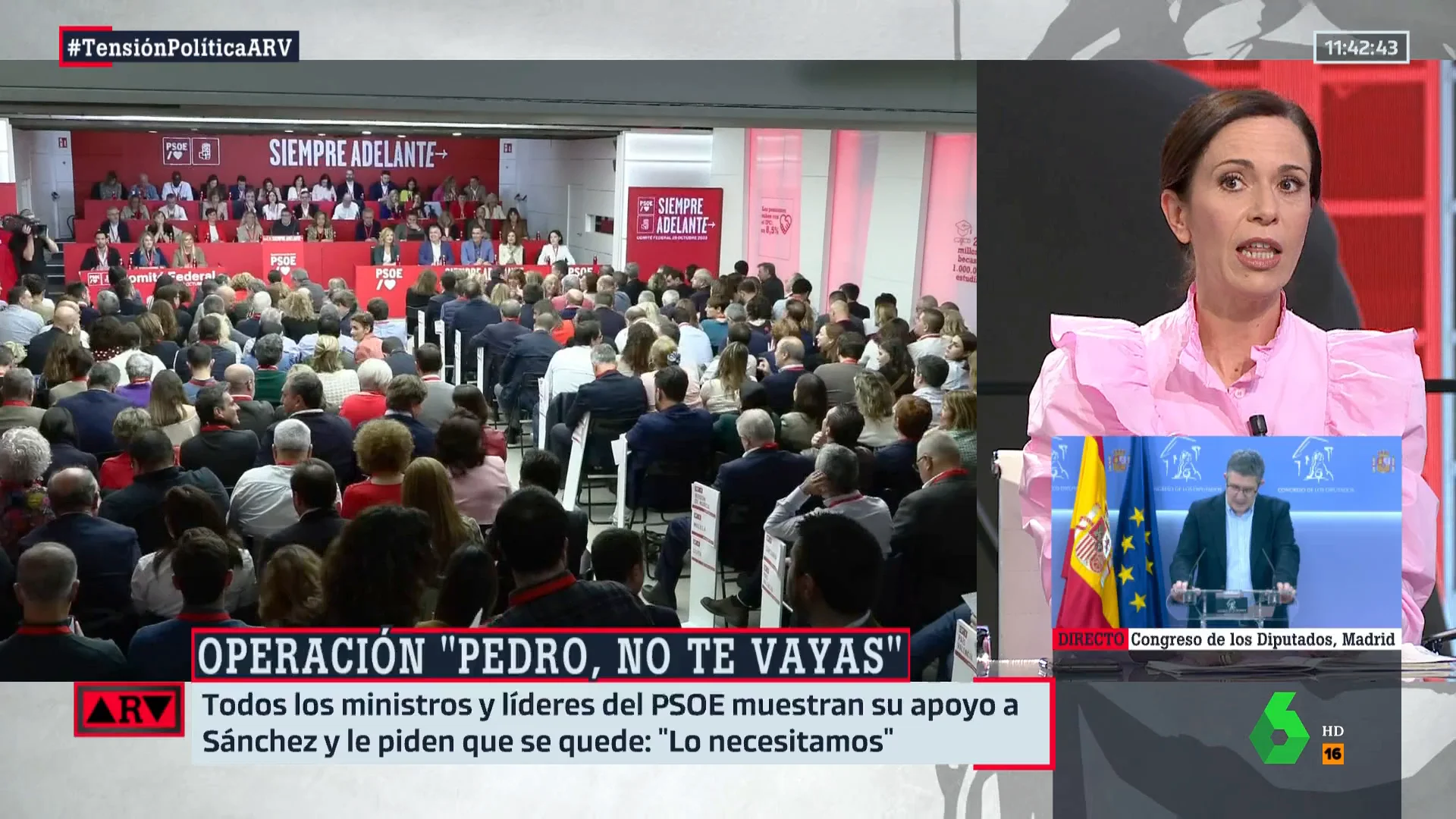 ARV - El mensaje de Ángeles Caballero sobre Pedro Sánchez: "¿En qué momento fomentamos que todo vale porque va en el cargo?"