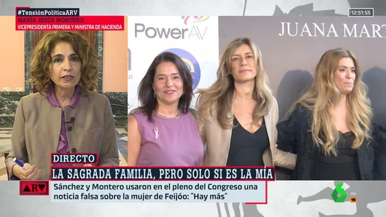 ARV Montero "Se están fabricando noticias falsas contra Begoña Gómez. Solo les importa el acoso y derribo" ARV Montero "Se están fabricando noticias falsas contra Begoña Gómez. Solo les importa el acoso y derribo"