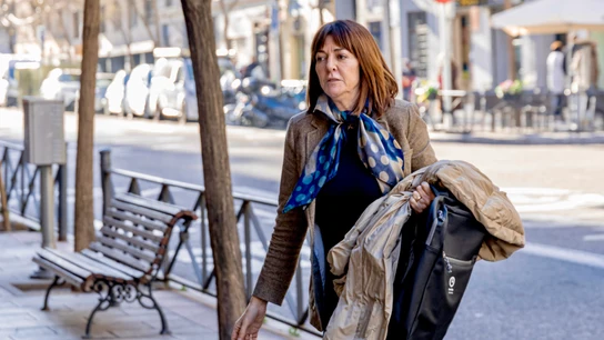 La vicelendakari segunda y consejera del Gobierno Vasco Idoia Mendia, a su llegada a la reunión de la Comisión Ejecutiva Federal del PSOE, en la sede del PSOE en Ferraz, a 8 de enero de 2024, en Madrid (España). La vicelendakari segunda y consejera del Gobierno Vasco Idoia Mendia, a su llegada a la reunión de la Comisión Ejecutiva Federal del PSOE, en la sede del PSOE en Ferraz, a 8 de enero de 2024, en Madrid (España).