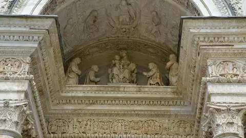 Detalle de la Cartuja de Pavía. Italia Detalle de la Cartuja de Pavía. Italia