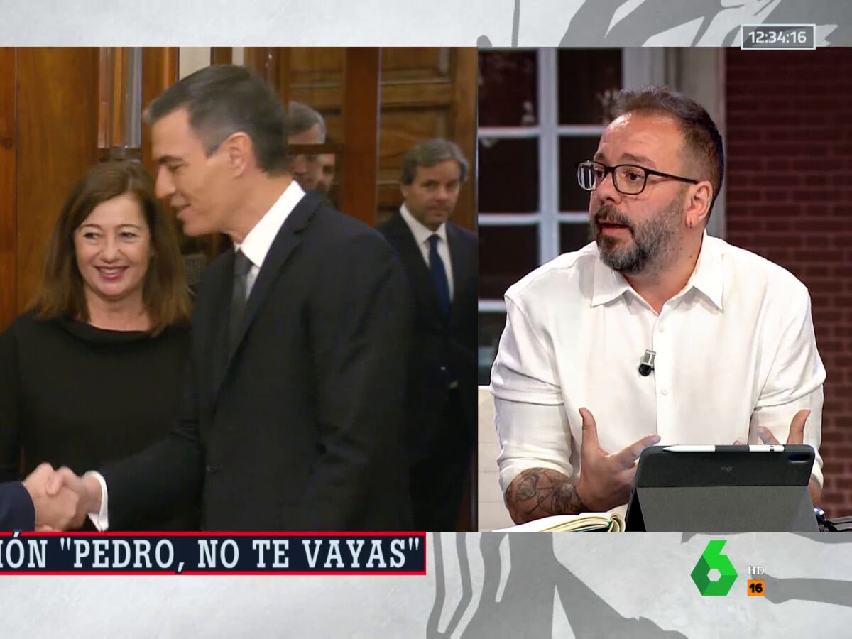 Antonio Maestre: "Diría que Pedro Sánchez dimite y me importa el mensaje a  la izquierda de impotencia e indefensión"