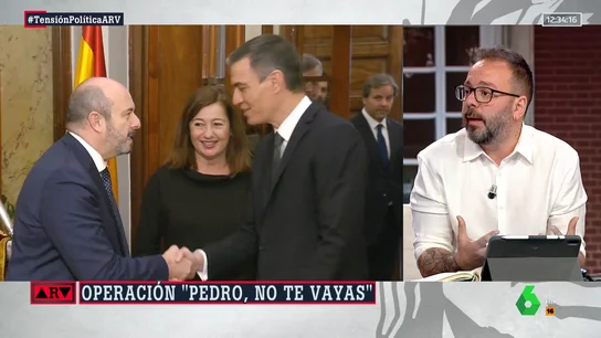 Antonio Maestre: "Diría que Pedro Sánchez dimite y me importa el mensaje a la izquierda de impotencia e indefensión"