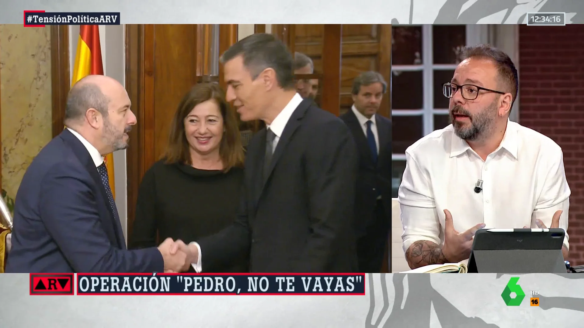 Maestre opina que la dimisión de Sánchez provocaría una sensación de indefensión