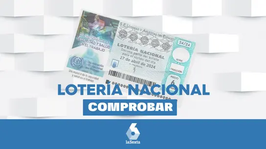 Lotería Nacional hoy, comprueba en directo el resultado del sorteo del sábado 27 de abril de 2024 Lotería Nacional hoy, comprueba en directo el resultado del sorteo del sábado 27 de abril de 2024