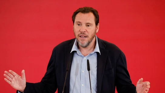 El ministro de Transportes, Óscar Puente, en la inauguración del Congreso Nacional Extraordinario do PSdeG-PSOE El ministro de Transportes, Óscar Puente, en la inauguración del Congreso Nacional Extraordinario do PSdeG-PSOE