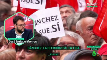 Monrosi pide empatizar con la situación personal de Sánchez 