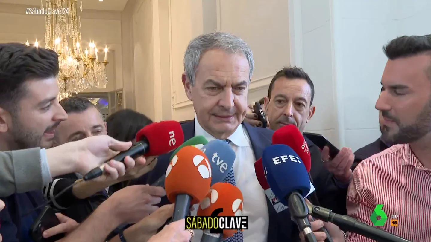 Zapatero descarta ser sucesor de Sánchez Zapatero descarta ser sucesor de Sánchez