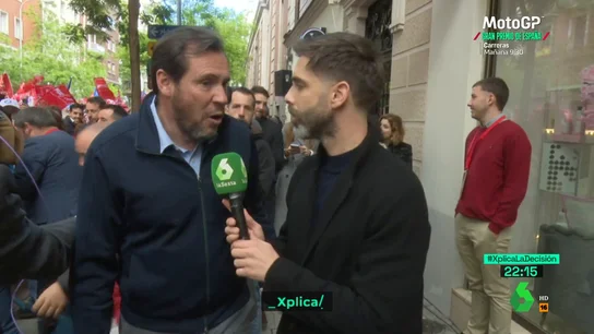 XPLICA Óscar Puente, a José Yélamo: "No me cabe en la cabeza otra cosa que no sea que Pedro Sánchez sigue adelante" XPLICA Óscar Puente, a José Yélamo: "No me cabe en la cabeza otra cosa que no sea que Pedro Sánchez sigue adelante"