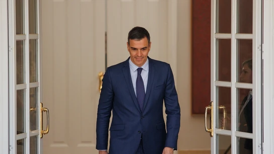 El presidente del Gobierno, Pedro Sánchez, en una imagen de archivo en Moncloa. El presidente del Gobierno, Pedro Sánchez, en una imagen de archivo en Moncloa.
