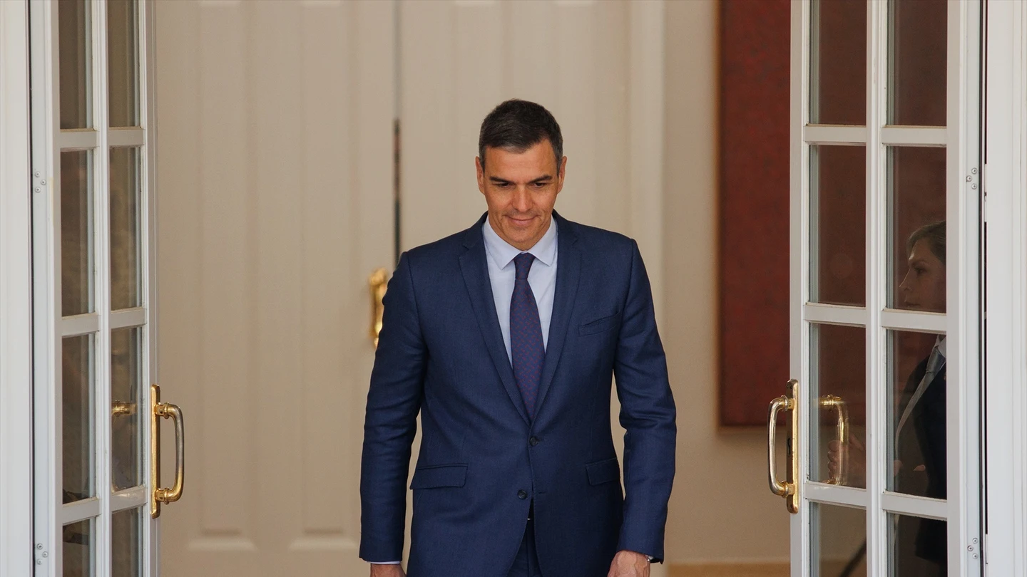 El presidente del Gobierno, Pedro Sánchez, en una imagen de archivo en Moncloa. El presidente del Gobierno, Pedro Sánchez, en una imagen de archivo en Moncloa.