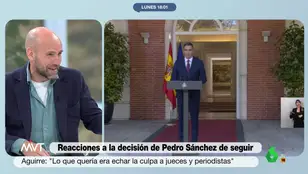 Gonzalo Miró responde a Esperanza Aguirre tras su crítica a Pedro Sánchez