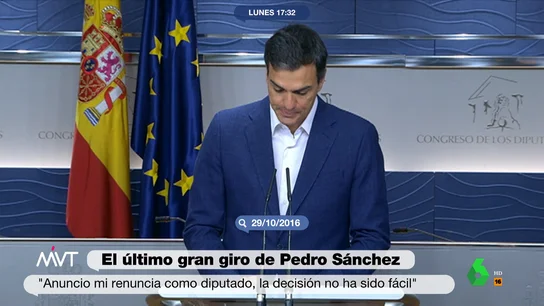 MVT Todos los grandes giros de Pedro Sánchez: de su gira en coche a sus cinco días de reflexión MVT Todos los grandes giros de Pedro Sánchez: de su gira en coche a sus cinco días de reflexión
