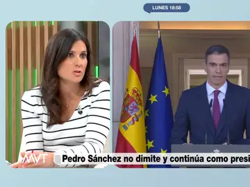 María Llapart desvela el mensaje de los socios de Pedro Sánchez: &quot;Le van a apretar&quot;