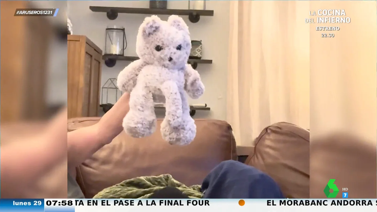Una madre cose la cabeza de un peluche al revés y este es el cómico resultado Una madre cose la cabeza de un peluche al revés y este es el cómico resultado
