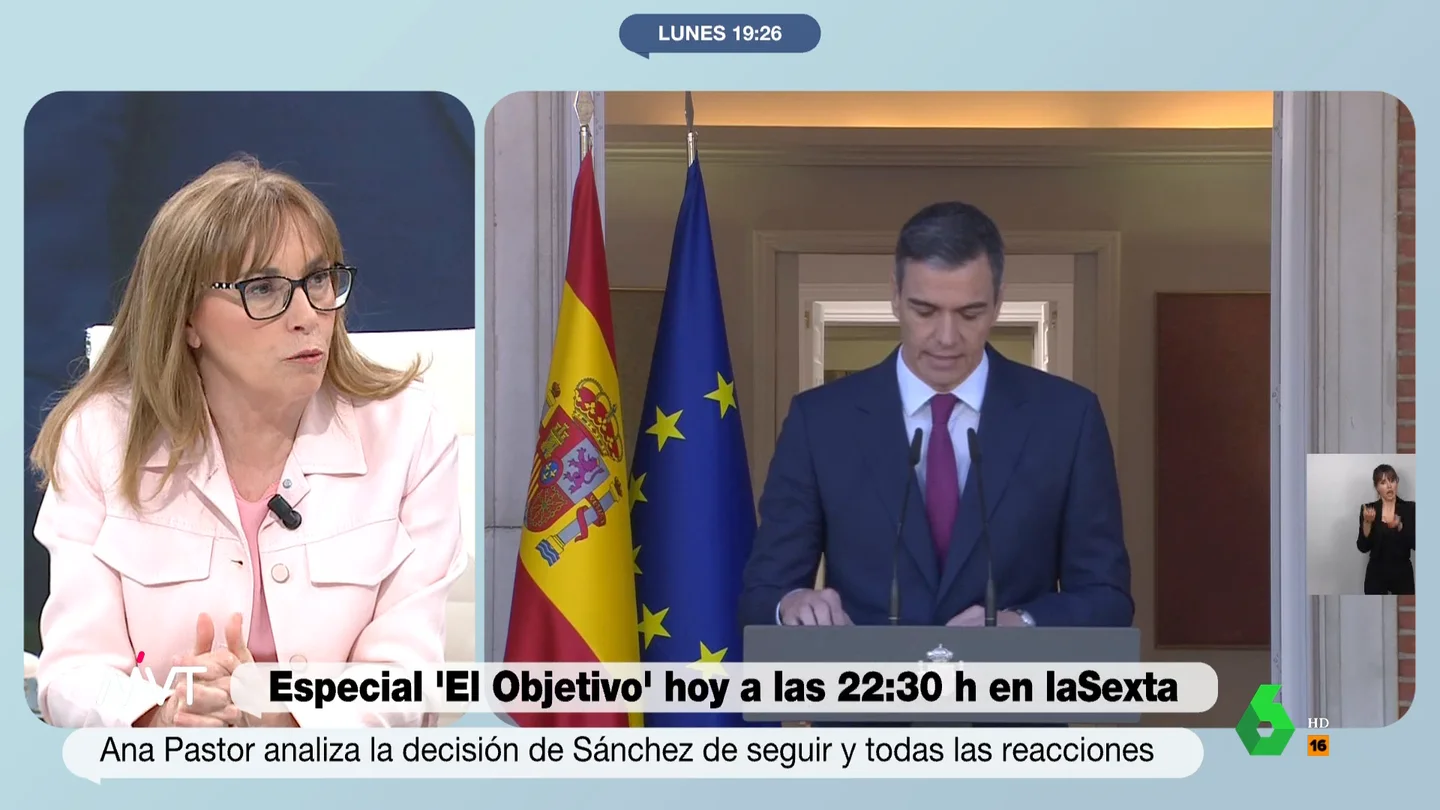 Angélica Rubio descarta la "estrategia" en la decisión de Pedro Sánchez "¿Vamos a conocer la intrahistoria de lo que ha ocurrido estos cinco días con Pedro Sánchez, o habrá que esperar al segundo tomo de 'Manual de resistencia', 'The Revenge'", se pregunta Iñaki López. La respuesta de Angélica Rubio, en este vídeo.