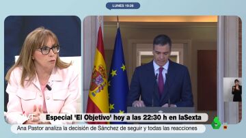 Angélica Rubio descarta la "estrategia" en la decisión de Pedro Sánchez