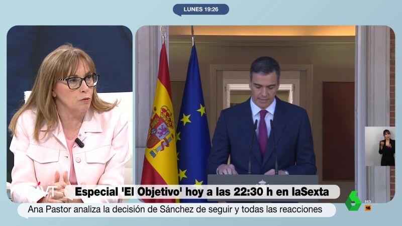 Angélica Rubio descarta la "estrategia" en la decisión de Pedro Sánchez