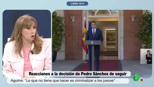 Angélica Rubio: &quot;El único que ha amenazado a periodistas es Miguel Ángel Rodríguez y trabaja para Isabel Díaz Ayuso&quot;