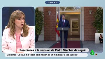 Angélica Rubio: "El único que ha amenazado a periodistas es Miguel Ángel Rodríguez y trabaja para Isabel Díaz Ayuso"