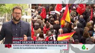 Monrosi explica que algunos dirigentes del PSOE siguen &quot;descolocados&quot; con Sánchez tras su decisión: &quot;Se han enterado cuando lo ha anunciado&quot;
