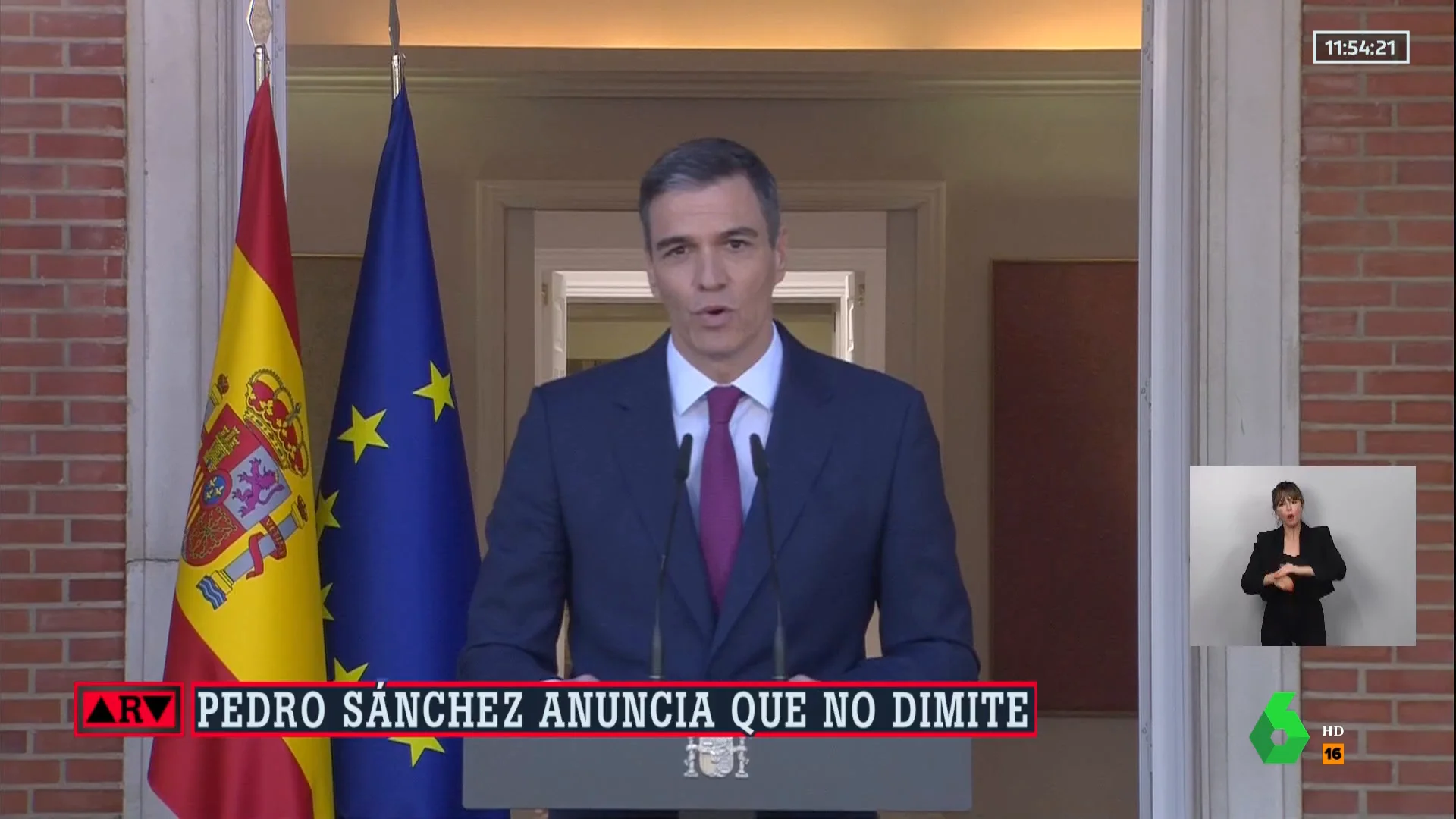 ARV- El momento en el que los trabajadores de Moncloa estallan de alegría al conocer la decisión de Sánchez