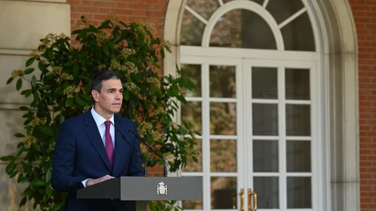 Sánchez anuncia su decisión de seguir al frente del Gobierno Sánchez anuncia su decisión de seguir al frente del Gobierno