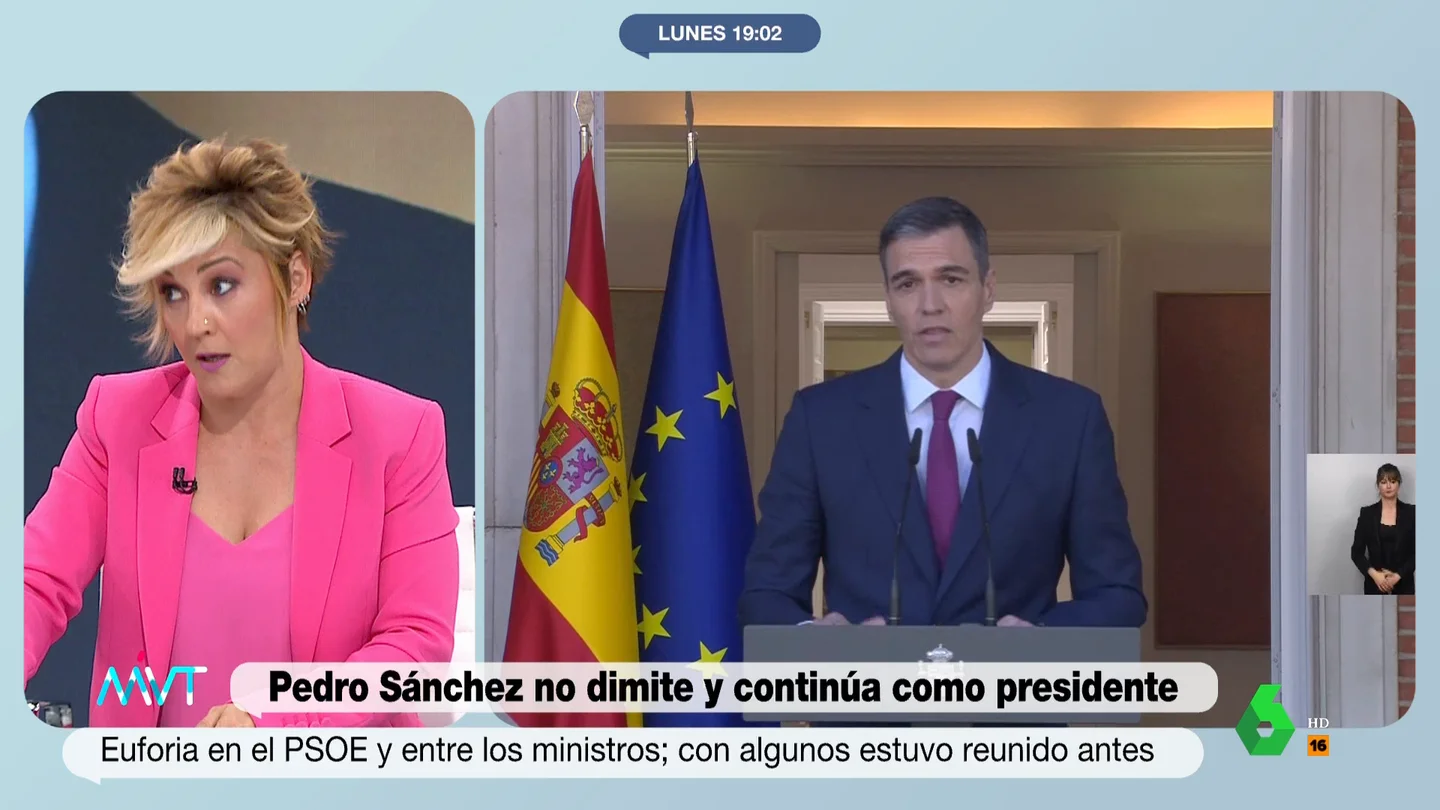 Cristina Pardo, en Más Vale Tarde Cristina Pardo, en Más Vale Tarde