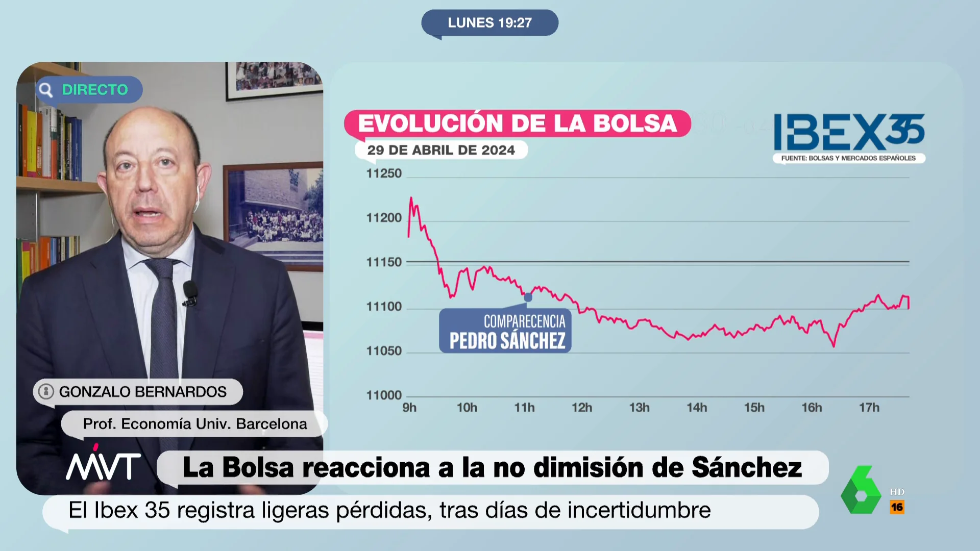 Gonzalo Bernardos, en Más Vale Tarde Gonzalo Bernardos, en Más Vale Tarde
