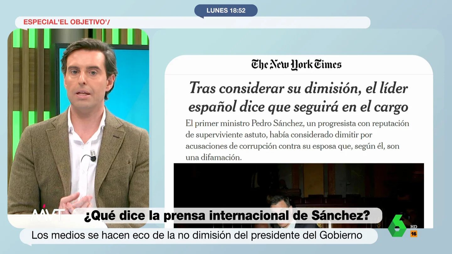 Pablo Montesinos, tras la decisión de Pedro Sánchez: "Ha estado cinco días bunkerizado con el país en vilo para quedarnos como estamos" Pablo Montesinos, tras la decisión de Pedro Sánchez: "Ha estado cinco días bunkerizado con el país en vilo para quedarnos como estamos"