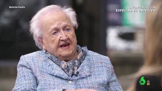 Una superviviente del bombardeo de Gernika: "El ruido me duró mucho en sueños. Me despertaba por la noche" Una superviviente del bombardeo de Gernika: "El ruido me duró mucho en sueños. Me despertaba por la noche"