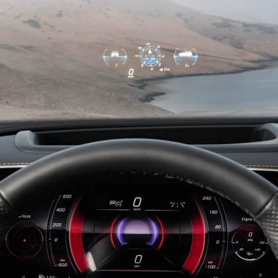 Head-UP Display Mercedes Benz