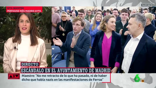 ARV- Rita Maestre, sobre el alcalde de Madrid: "Se comporta como un tuitero sin frenos" ARV- Rita Maestre, sobre el alcalde de Madrid: "Se comporta como un tuitero sin frenos"