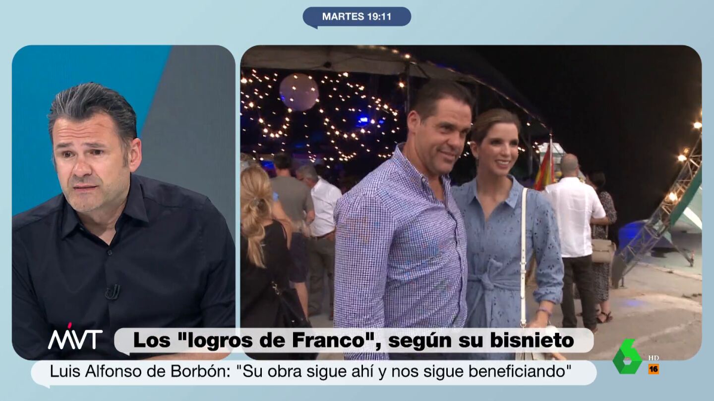 Luis Alfonso de Borb&oacute;n destaca en una entrevista los logros de su bisabuelo, Franco, e I&ntilde;aki L&oacute;pez afirma en este v&iacute;deo que "cuando te dedicas a mangar como el dictador durante cuatro d&eacute;cadas, le puedes dejar a tus nietos una herencia formidable".