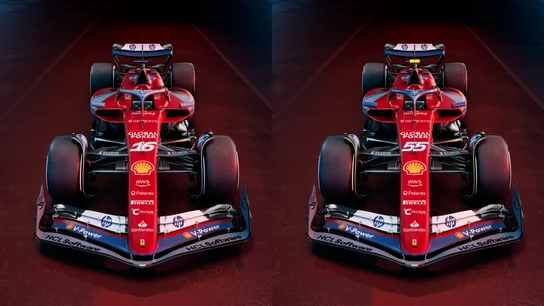 Así es el Ferrari 'azul' de Carlos Sainz y Leclerc para el GP de Miami F1 Así es el Ferrari 'azul' de Carlos Sainz y Leclerc para el GP de Miami F1