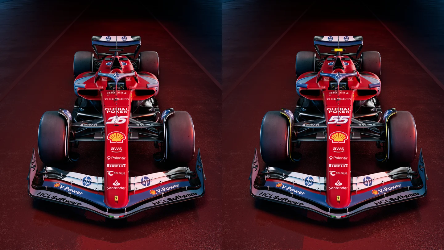 Así es el Ferrari 'azul' de Carlos Sainz y Leclerc para el GP de Miami F1 Así es el Ferrari 'azul' de Carlos Sainz y Leclerc para el GP de Miami F1