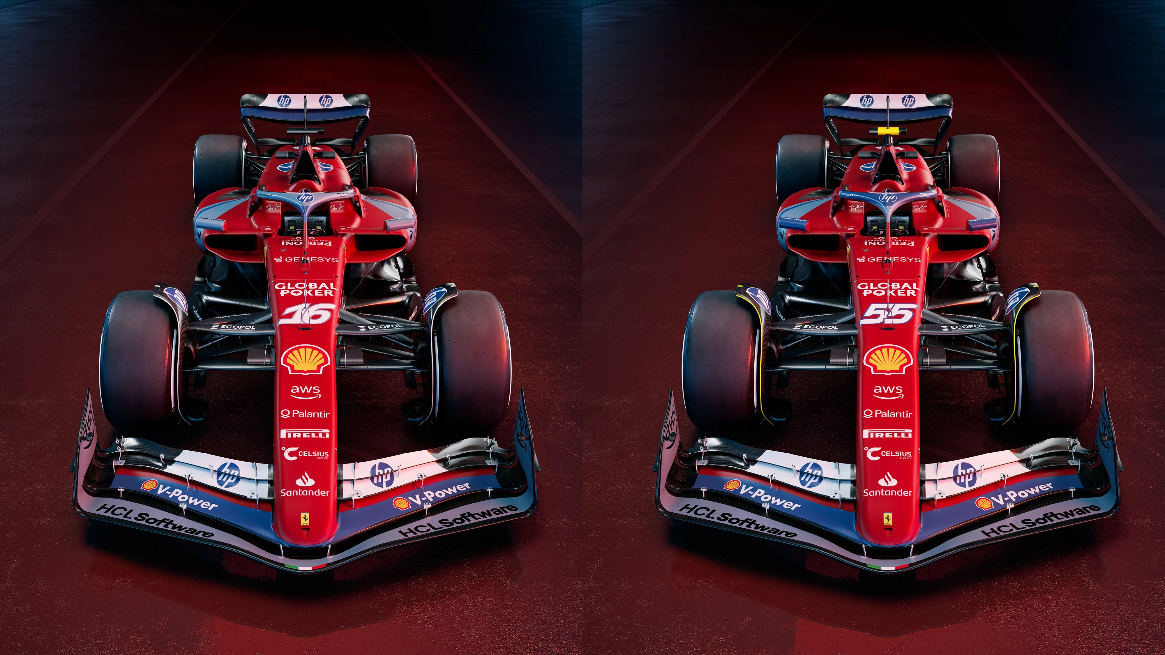 Así es el Ferrari 'azul' de Carlos Sainz y Leclerc para el GP de Miami F1